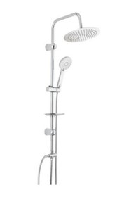 Resim Ar Ark İnce Yuvarlak Duş Kolonlu Seti 2 Fonksiyonlu Çok Renkli 