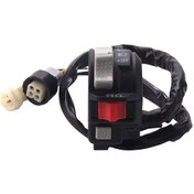 Resim Suntek Yamaha Için Sol Gidon Kontrolü Motor Çalıştırma Çalıştırma Far Anahtarı 