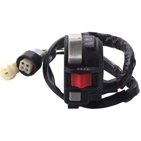 Resim Suntek Yamaha Için Sol Gidon Kontrolü Motor Çalıştırma Çalıştırma Far Anahtarı 