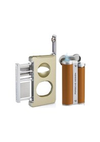 Resim Colibri Porsche Design Puro Çakmak Kesici Seti Kahve P36330/26 