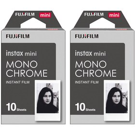 Resim Instax mini Monochrome Siyah-Beyaz 10x2 Film Seti 