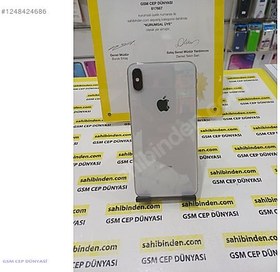 Resim Apple iPhone XS Max İkinci El TR | 256 GB | Gümüş 