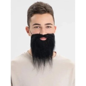 Resim Aspata Store Siyah Renk Takma Sakal 