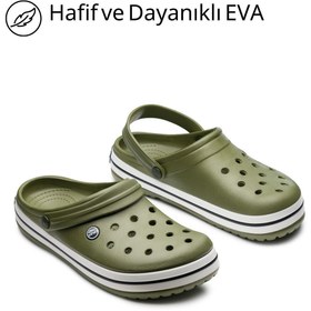 Resim Cflex Ortopedik Taban Terlik Erkek Yumuşak Plaj Terliği Doktor Hemşire Aşçı Hafif Yumuşak Eva Terlik 