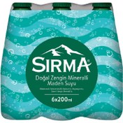 Resim Sırma Sade Maden Suyu 6x200 Ml 