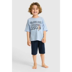 Resim U.S. Polo Assn. Erkek Çocuk Mavi Alt Üst Takım 50327363-VR036 