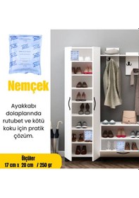 Resim Nemçek Nem Alıcı Tutucu Rutubet Giderici Önleyici Korozyon Önleyici Koku Giderici 250 GR X (5 Paket) 