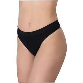 Resim Siyah Mı Emay 3010 String Külot Siyah 