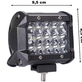 Resim Off Road Led Bar Delici Beyaz Işık 12 Ledli 1 Adet - N11.1959 