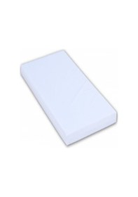 Resim Mycey Fitted Oyun Yatağı Için Alez 70x110+10 Cm Micro Kumaş Sıvı Geçirmez Beyaz 