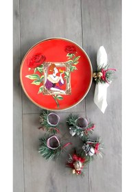 Resim Yılbaşı Peçetelik 6'lı Takım 