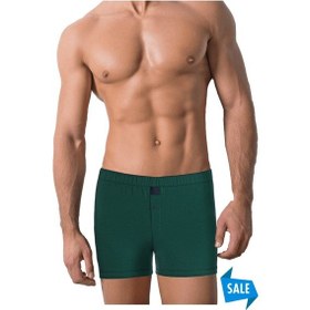 Resim The Don Koyu Yeşil Jersey Penye/Örme Erkek Boxer 