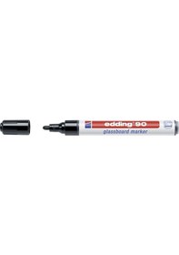 Resim Edding 90 Cam Yazı Tahtası Kalemi Siyah N11.561 