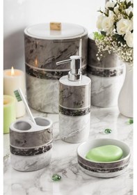 Resim Primanova Garnsey Gri Sıvı Sabunluk 