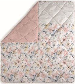 Resim Cotton Box Velvet Çift Kişilik Yorgan Dalya Pudra 195x215 Cm 
