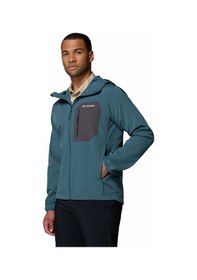 Resim Columbia Tall Heights Iıı Kapüşonlu Erkek Softshell Mont Wo3966 Mavi 