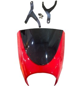 Resim Ybr 125 Siperlik Kırmızı Yuvarlak Far 