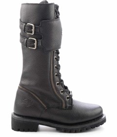Resim Harley Davidson Black Leather Kadın Bot & Bootie Hd0777060603 