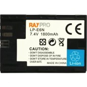 Resim Raypro Canon Için Lp-E6 LP-E6N Batarya Pil 