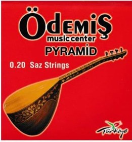 Resim Ödemiş Pyramid Uzun Sap Bağlama Teli 0.20 