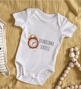 Resim Bitmeyenkartus Bk Kids Uyandırma Servisi Tasarımlı Bebek Body Zıbın - Model 1 