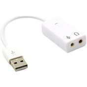 Resim Wen St 7.1 Harici Usb Ses Kartı Jack 3.5mm Usb A-dio Adaptör Kulaklık Mikrofonu Ses Kartı 