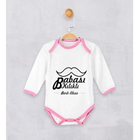 Resim BK Kişiye Özel Babası Kılıklı Kız Bebek Zıbın 