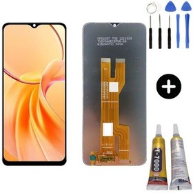 Resim Vivo Y28s Uyumlu A Kalite Lcd Ekran Dokunmatik + Montaj Seti 