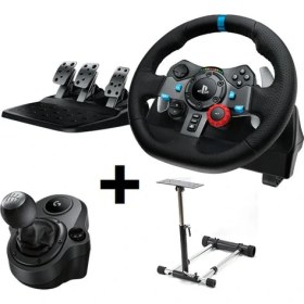 Resim Logitech G29 Direksiyon + G29 Shifter /Direksiyon Standı 