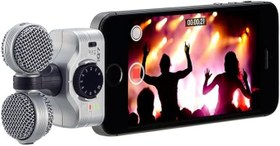 Resim Zoom IQ7 Stereo Kayıt Mikrofonu iPhone/iPad/iPod Uyumlu 