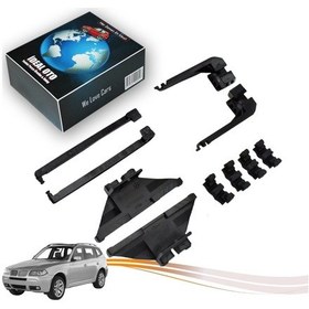 Resim BMW X3 E83 2003-2010 Panoramik Sunroof Kızak Seti 10 Parça 