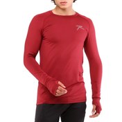 Resim Raru Uzun Kollu T-Shirt IGNIS BORDO 
