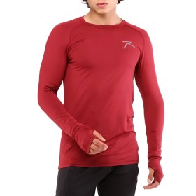 Resim Raru Uzun Kollu T-Shirt IGNIS BORDO 