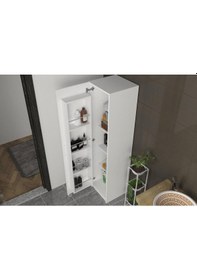 Resim Dekorister Odeon 1 Kapaklı Çok Amaçlı Mutfak Kiler Banyo Dolabı B 