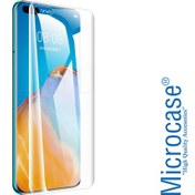 Resim Microcase Huawei P40 Pro Full Koruma Curved 3D Pet Film 