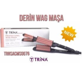 Resim 210°C Profesyonel Wag Maşası 19MM, Pembe, Güçlü ve Kullanışlı Tasarım 