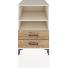 Resim Kronos Komodin 2 Raflı 2 Çekmeceli 60X59X96 Aytaşı-Çam 