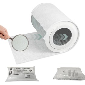 Resim Faf 10 Adet Beko Bk Atp 6100 Hava Temizleyici Uyumlu Gümüş Iyonlu Elektrostatik Toz Tutucu Ön Filtre 