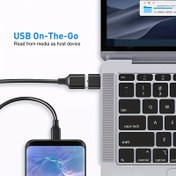 Resim USB C'den USB 3.0 Adaptörü (3 adet/2 adet), USB-C'den USB Diş Adaptörü, Thunderbolt 3 MacBook Pro/Air 2019/iPad Pro 2020, Galaxy S20 S20+, Google Pixel Dell XPS vb. için Uygun, USB Type-C'den USB OTG Adaptörü 