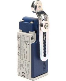 Resim Emas L5K13MEM124 L5 Plastik Gövde 18 mm Metal Ayarlanabilir Kollu Makara Ani Hareketli 1NO+1NC Sınır Şalter 