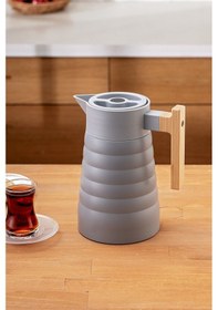 Resim Emsan Emboss 1.5 Litre Termos Gri 