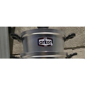 Resim Arkor Alüminyum 20 Cm Saplı Karpuz Tencere 