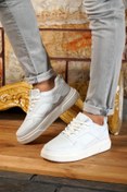 Resim Casual Konforlu Beyaz Erkek Sneaker 