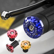 Resim 2 adet CNC Alüminyum Motosiklet Bar Son Kapakları - Motosiklet Dekorasyonu için Tam Alaşım Kolu Tutma Son Kapakları, Mavi ve Siyah Seçenekler, Dayanıklı ve Şık Tasarım, Motosiklet Aksesuarları 