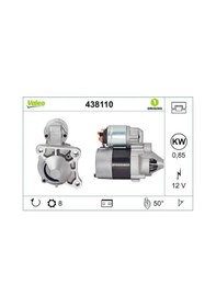 Resim Renault Fluence Mars Motoru 1.6 2010-2016 Valeo 438110 
