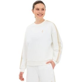 Resim Skechers W Lw Fleece Loose Fit Kadın Sweatshirt Beyaz 