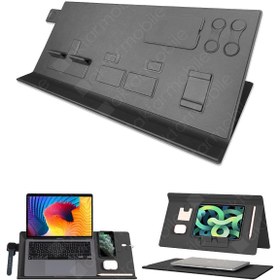 Resim AktarMobile Çok Amaçlı Laptop Standı - Tablet / Telefon / Airpods / Watch Stand Kompakt Tasarım Uyumlu 