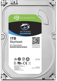 Resim Seagate 3.5" 1 Tb Skyhawk St1000vx013 256mb Sata 3.0 5900 Rpm 7/24 Güvenlik Diski 