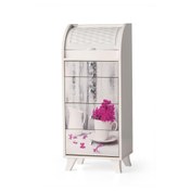 Resim Sivas Gözde Çekmeceli Fincan Desenli Kiler Dolabı / Ekmeklik - Beyaz 