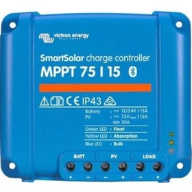 Resim 12/24v 15a Mppt Solar Charge Controller, Scc075015060r, Victron 